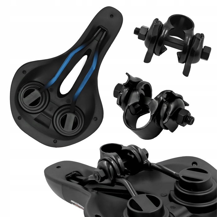 Велосипедне сідло EVI G-FLEX GEL TECH W 170 мм