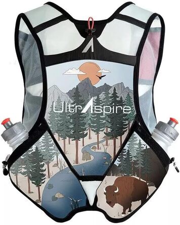 Ultraspire Momentum 2.0 – мінімалістичний біговий рюкзак-веста 6 л з відсіком для гідрації, під фляги 4×550 мл
