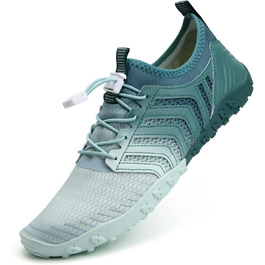 Чоботи для плавання Mabove: чоловічі та жіночі, швидко сохнуть, для серфінгу, плавання, аквашузи, басейн, 38 EU, Gradient Green V011