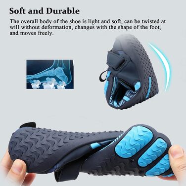 Водні черевики FANSU для дорослих: рожеві, швидковисихаючі, з липучкою, для плавання та серфінгу