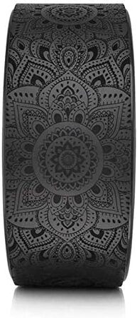 Йога-колесо Yoga Design Lab Mandala Night, міцне, екологічне, для глибокої розтяжки та виправлення постави