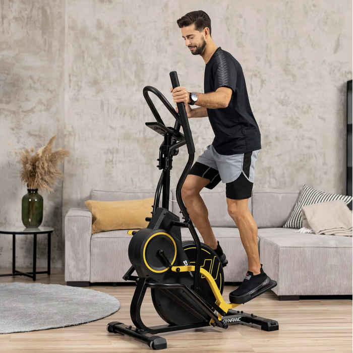Орбітрек магнітний Hop-Sport HS-450B Dynamic чорно-жовтий