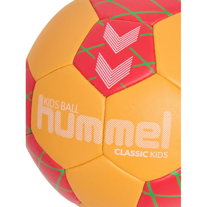 Дитячий гандбольний м'яч Hummel HMLCLASSIC Kids HB (Помаранчевий/Червоний/Зелений)