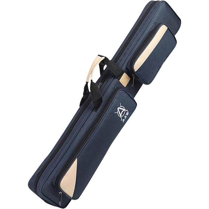 Чохли для бильярдної кия 3x4, 1/2 Snooker Billard, переносна ручка, захисна сумка, синій