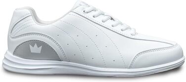 Жіноче взуття для боулінгу Brunswick White Silver (10, White Silver)