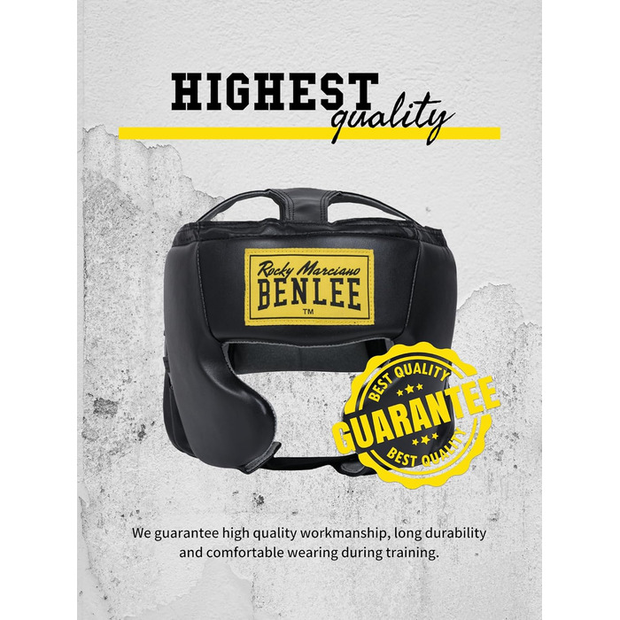 Захист голови BENLEE Rocky Marciano S/M чорного кольору