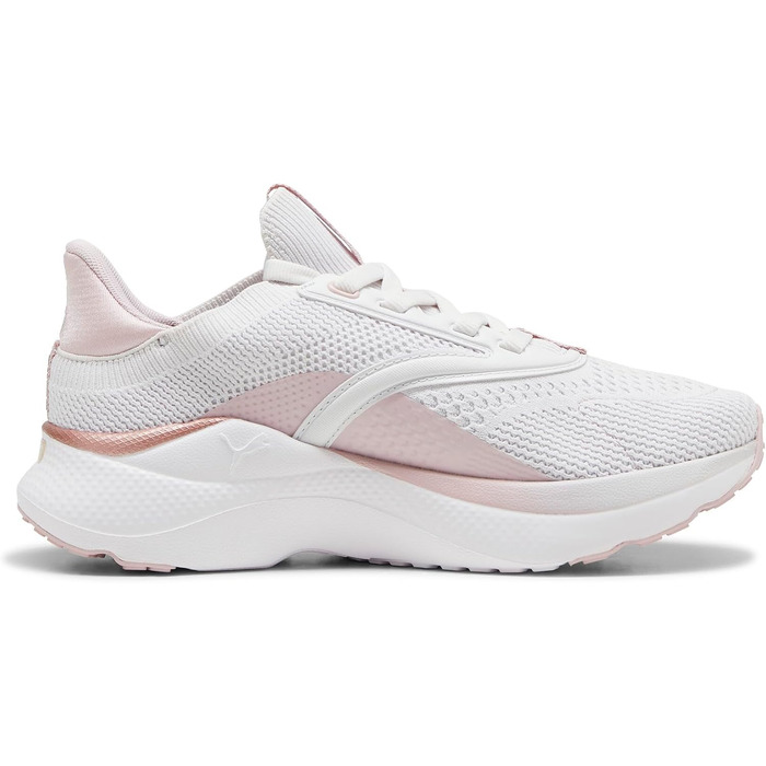 Жіночі кросівки для бігу PUMA Softride Mayve — Колір: Warmweiß-Gold-Schwarz (Сірий/Рожевий/Золотий)
