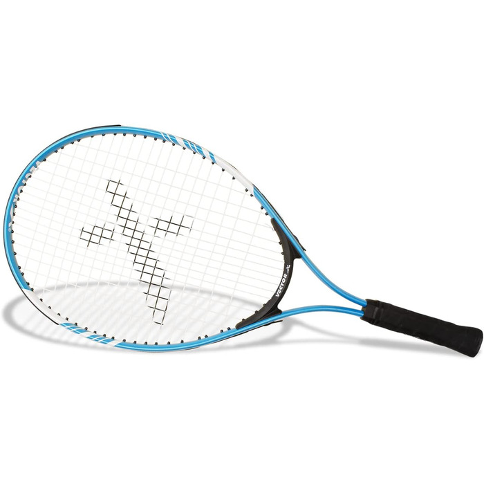 Ракетка для тенісу Vector X VXT-520, графітова, 25 дюймів (3/4 чохол), синя - легка, міцна, з амортизацією