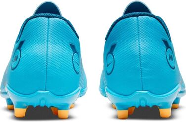 Дитячі футбольні бутси Nike Vapor 14 Club (38 EU, Синій/Помаранчевий)