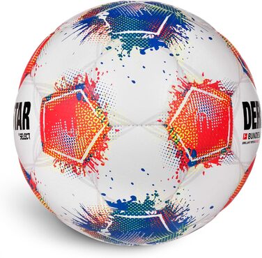 М'яч Derbystar Bundesliga Brillant Replica S-Light 4 - білий, синій, червоний