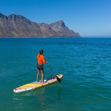 THURSO SURF Надувна SUP-дошка Waterwalker 120 305×76×15 см, комплект: карбонове весло, рюкзак, двокамерний насос, страховочний лиш