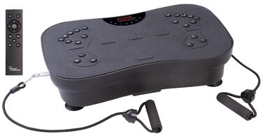 Віброплатформа Newgen Medicals з Bluetooth та динаміками: 180 рівнів, LED-дисплей для фітнесу та м'язового тренування