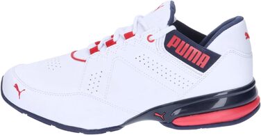 Чоловічі кросівки PUMA Enzin SL V2 для бігу та вулиці (43 EU, білий, червоний, темно-синій)