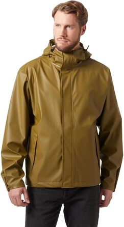 Чоловіча водонепроникна куртка Helly Hansen Essential від дощу, жовта (розмір L, Sepia)