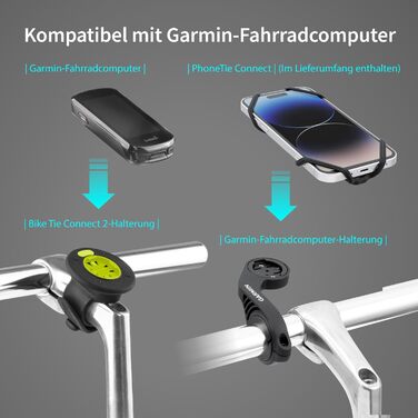 Кріплення для телефону на руку BONE Run Tie Connect Kit 2 Magnetic, сумісне з iPhone 15 Pro Max Plus 14 13 Samsung, для телефонів 4.7-7.2 дюймів, для велосипедів