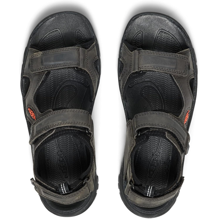 KEEN Targhee 3 - чоловічі сандалі, сіро-чорні (39.5 EU)