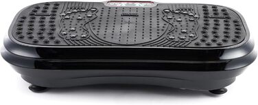 BX Fitness 3D вібраційна платформа для кардіо та силових тренувань, чорна
