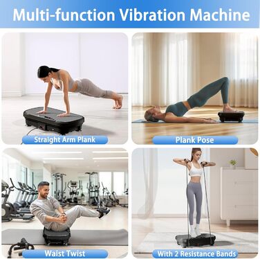 Віброплатформа для фітнесу з гумовими амортизаторами: схуднення, лімфодренаж, тренування всього тіла