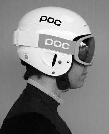 Лижний шолом POC Skull X SPIN для змагань, чорний, XS (51-52 см)