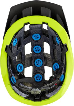 Велошолом Leatt 1018450112 чорний/лайм, розмір L, MTB
