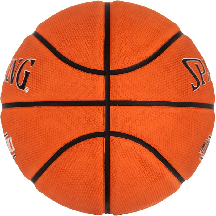 Баскетбольний м'яч Spalding SGT NeverFlat Hexagrip, розмір 7, для гри в приміщенні та на вулиці (2022)
