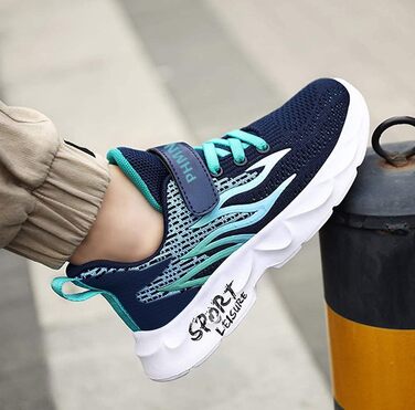 Дитячі кросівки Kinder Cx6888: спортивні, для бігу, зала, баскетболу, прогулянок, блакитні