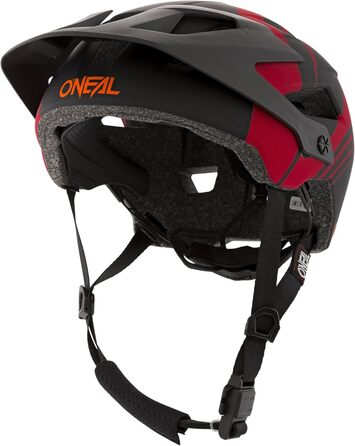 Шолом велосипедний O'NEAL Defender Grill чорний/сірий/червоний XS/S/M