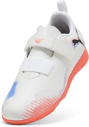 Дитячі футбольні бутси PUMA Future 8 Play V It Jr – біло-чорно-червоні (28 EU)