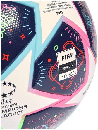 Футбольний м'яч ADIDAS WUCL LGE EHV, розмір 5, білий/мультіколор