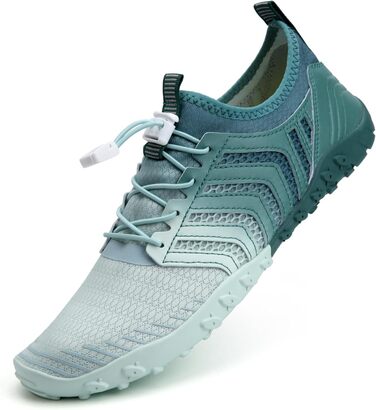 Взуття для плавання Mabove: чоловічі та жіночі, швидко сохнуть, для серфінгу, плавання, аквашузи, басейн, 38 EU, Gradient Green V011