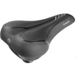 Велосипедне сідло FIT Traveller, чорне, розмір M (130-140 мм)