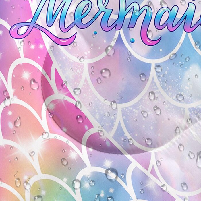 Спальний мішок HOSIMA з футболом для холодного клімату, дорослий, дитячий, водонепроникний, для кемпінгу, подорожей, полювання, компресійний мішок (Русалка-2)