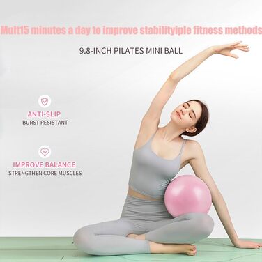 Набір для пілатесу: кільце Magic Circle, еластичні стрічки, м'яч, шкарпетки, тренажер для пресу та гнучкості, чорний