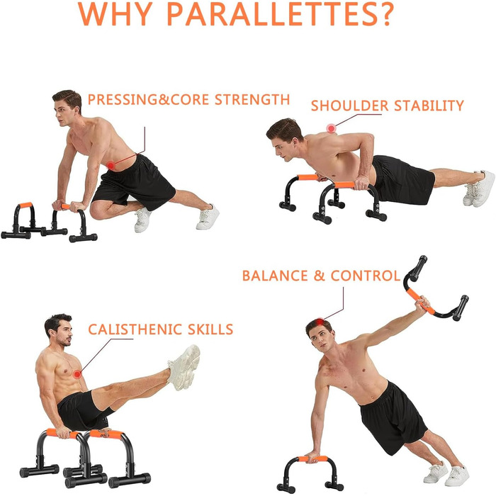 Паралелепіди з неслизькими ручками, 42 см, сталеві, для калістеніки, фітнесу, стійки для перекидів та віджимань