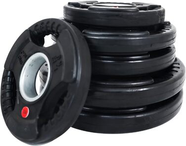 Гумова олімпійська гиря Signature Fitness 15,9 кг, чавун, 5,1 см, для силових тренувань і важкої атлетики