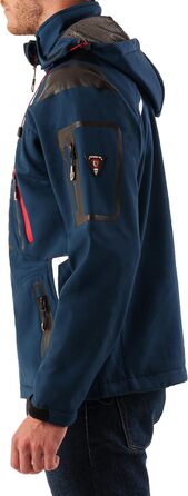 Softshell куртка Geographical Norway Tangata Herren, червона (S) – функціональне outdoor одяг