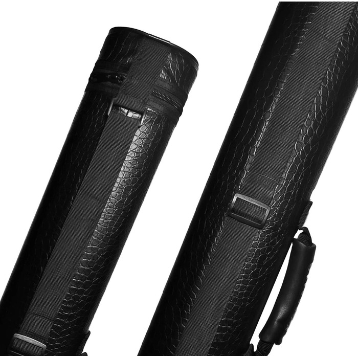 Чохол для більярдного кия Hartschalenkoffer A02-schwarz, овальний, 2 шт.