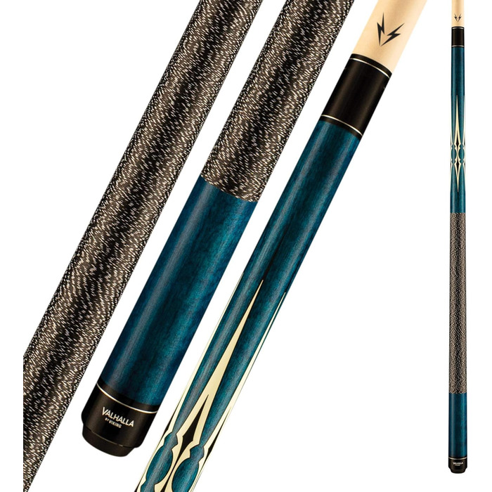 Більярдний кий Viking Valhalla 200 Series - комплект з 2 шт, 147.3 см, 21oz, для чоловіків та жінок