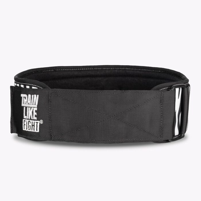 Пояс для важкої атлетики TRAINLIKEFIGHT, лямковий, для кросфіту, фітнесу, функціональних тренувань, підтримка попереку