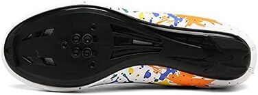 Чоловічі велотуфлі для MTB, шосе та тренувань. Сучасні, дихаючі, сумісні з SPD/SPD-SL (43 EU, білі)