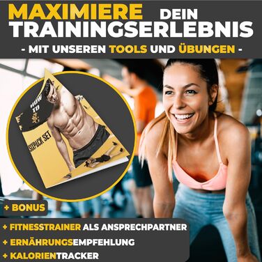 ROAD2GOAT® Тренажер для пресу - роликовий тренажер для дому, для чоловіків та жінок, чорний/золотий