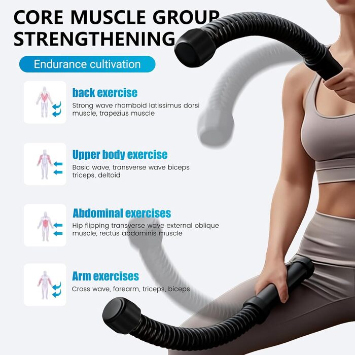 Битва мотузок: тренажер для дому без шуму, для жінок та початківців, для загальної фізичної підготовки