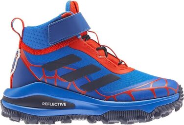 Дитячі кросівки Adidas Fortarun ATR Spiderman, 34 EU, блакитний, для хлопчиків та дівчаток