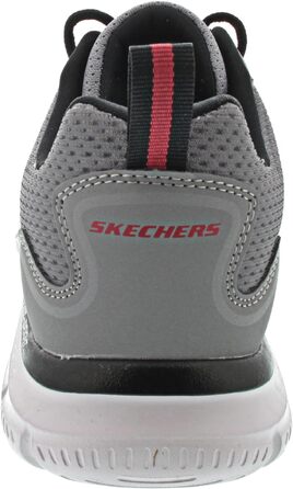 Чоловічі кросівки Skechers Max Cushioning Arch Fit (розмір 48.5 EU, колір Gray Black) — ортопедичні з амортизацією