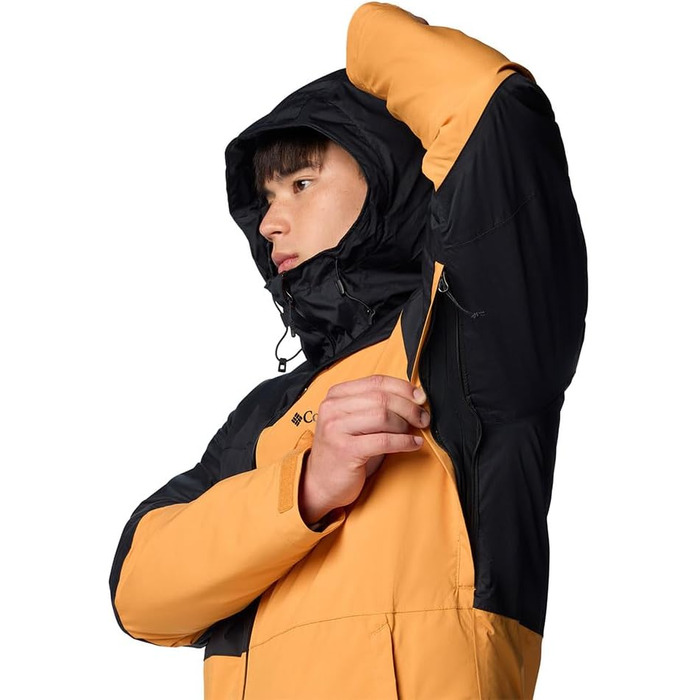 Куртка гірськолижна чоловіча Columbia Iceberg Point 2 XXL Sonnenstein/Schwarz (1 шт.)