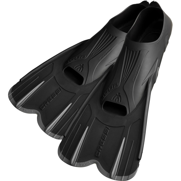 Ласти CRESSI Agua Short 43/44 Schwarz - для снорклінгу, плавання та тренувань
