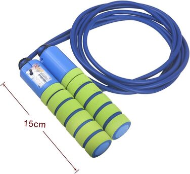 Стрибковий скакалка Browill з лічильником, зручними та антиковзними ручками, світлом для фітнесу, кросфіту, боксу та тренувань