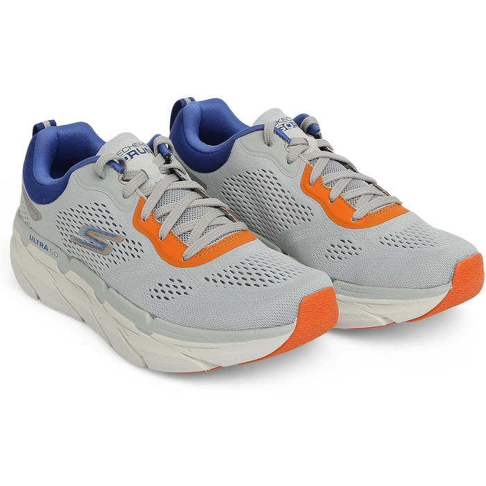 Чоловічі бігові кросівки Skechers Max Cushioning Delta (41 EU, сірий)