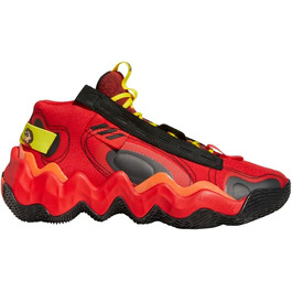 Кросівки баскетбольні Adidas Damen Ausstellung B Mid, 38 EU, Червоний, Чорний, Жовтий