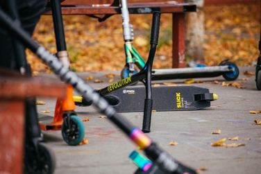 Трюковий самокат RAVEN Evolution Rookie Lime 100мм